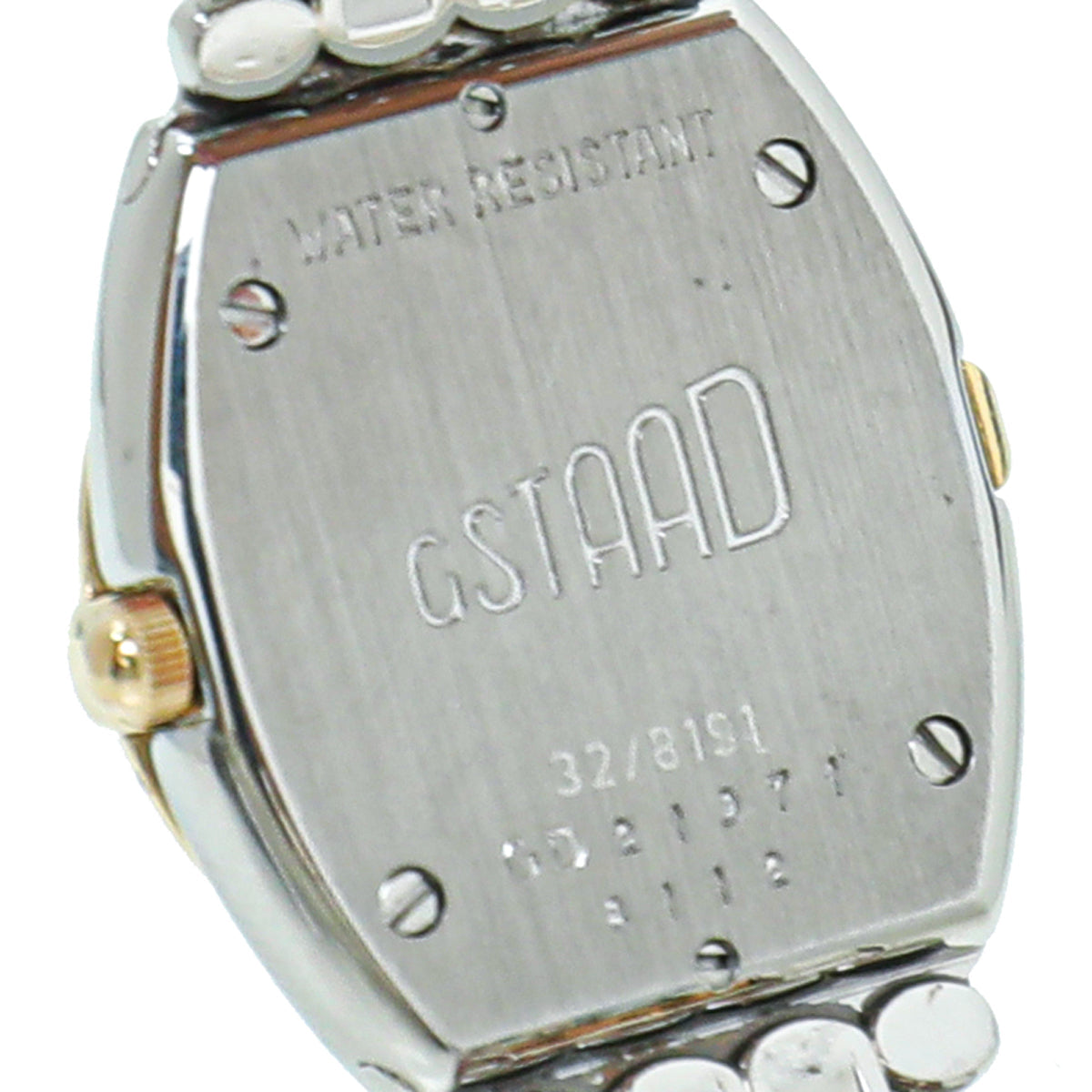 Chopard 18K Yellow Gold ST.ST Gstaad Diamond MOP 24mm Quartz Watch