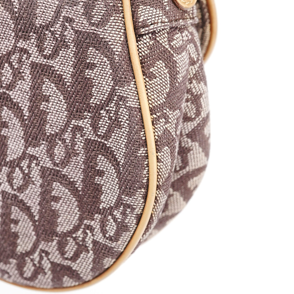 Beige Monogram Saddle Bag