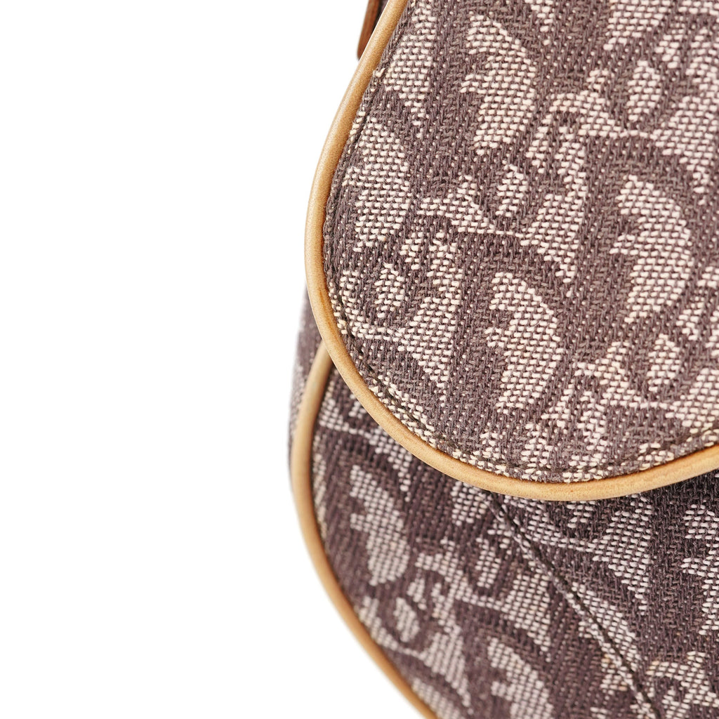 Beige Monogram Saddle Bag