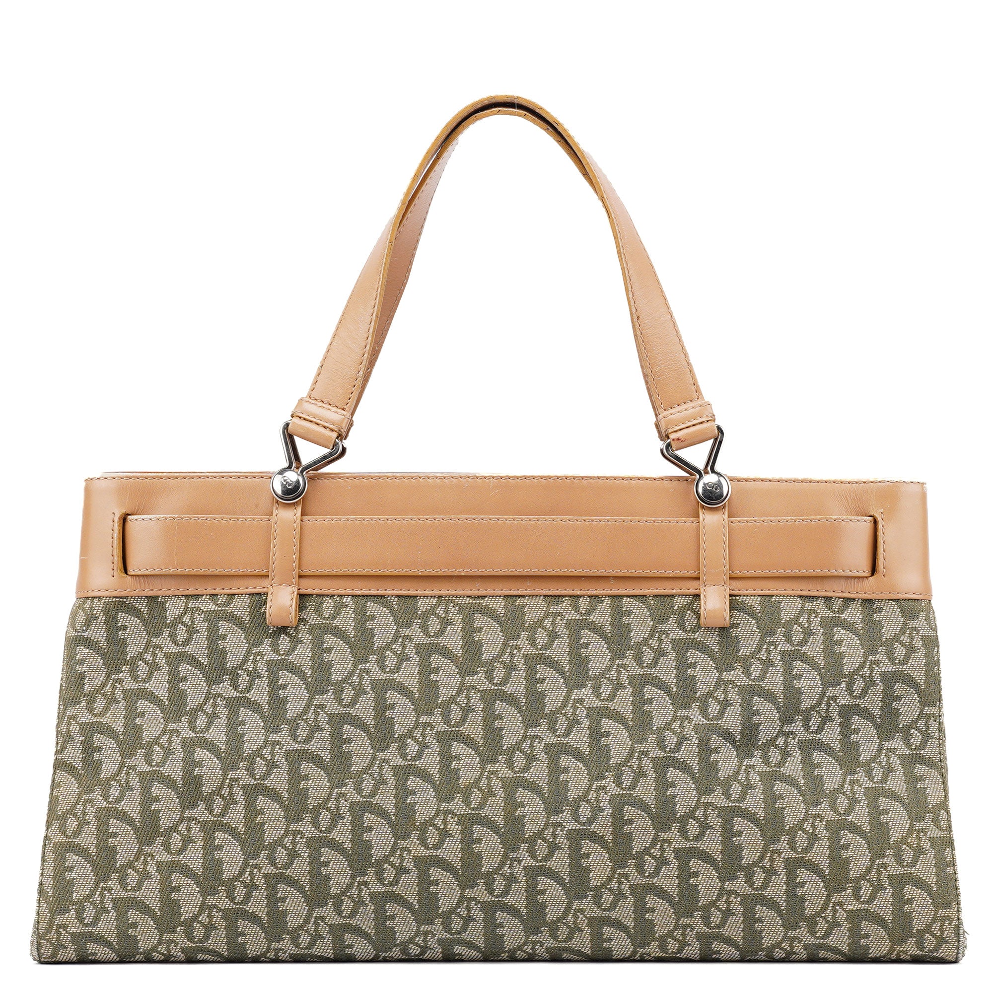 Beige Trotter Jeans Tote Bag