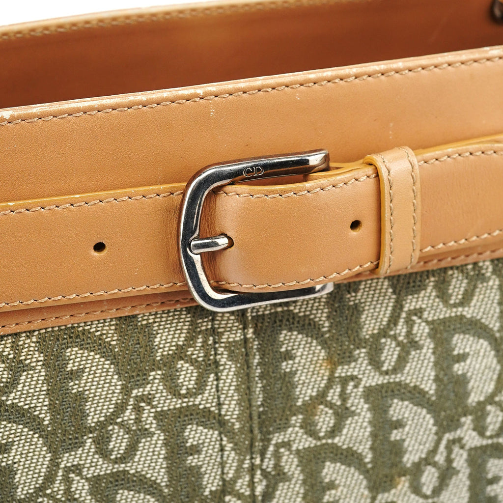 Beige Trotter Jeans Tote Bag