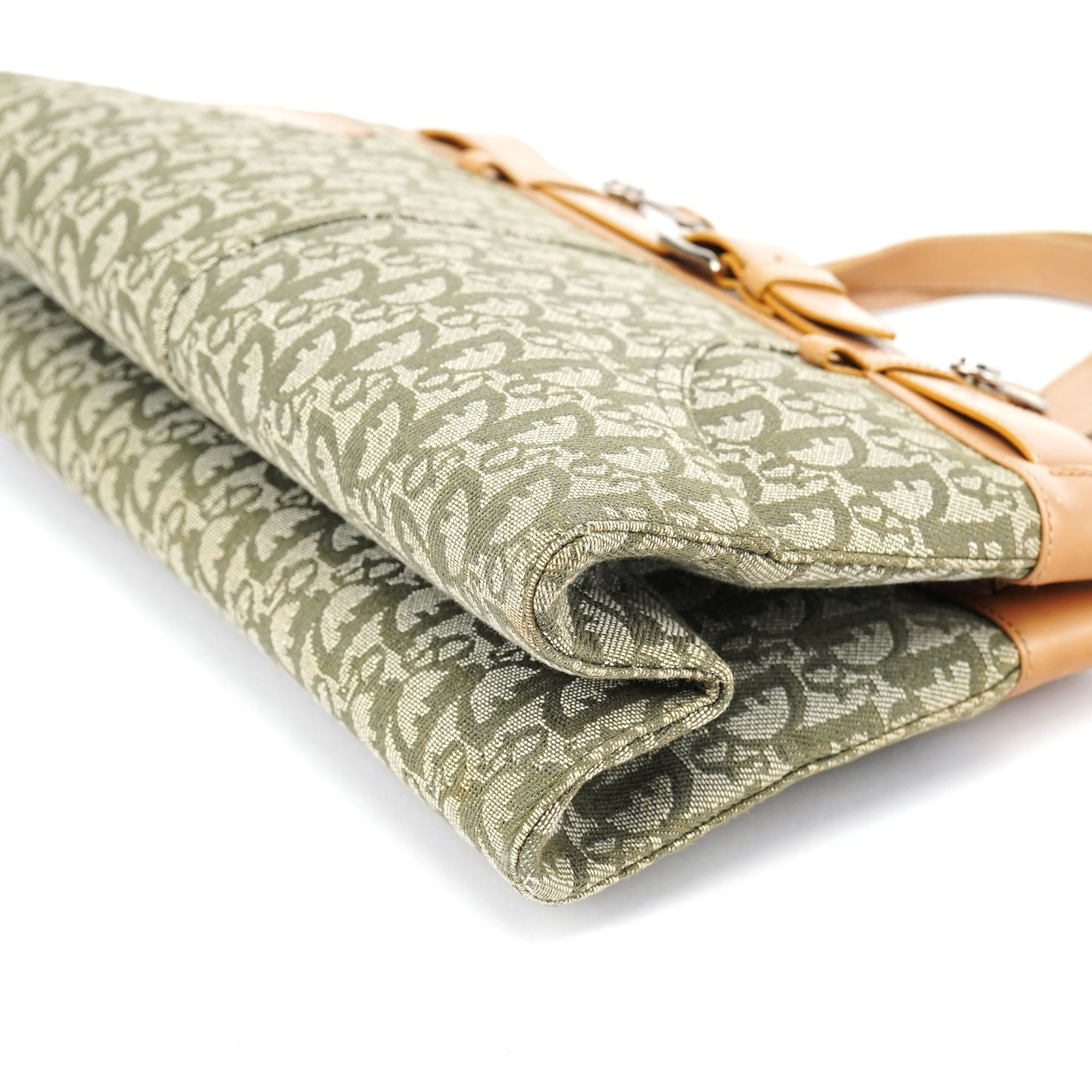 Beige Trotter Jeans Tote Bag