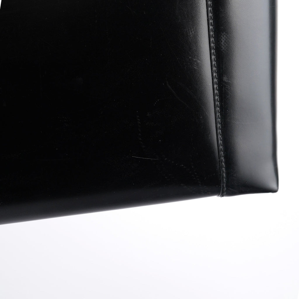 Black Calfskin Lady Dior Tote Bag