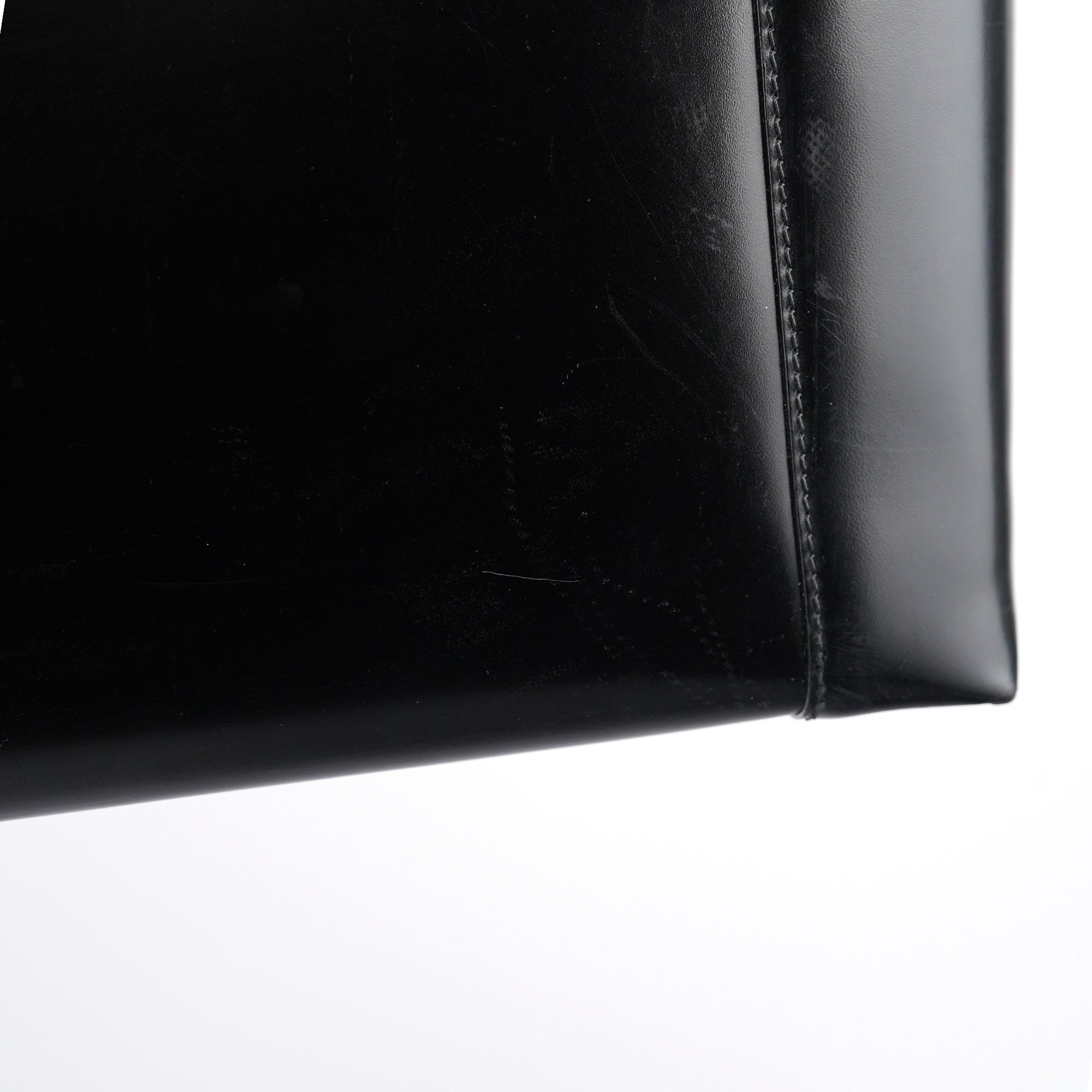 Black Calfskin Lady Dior Tote Bag