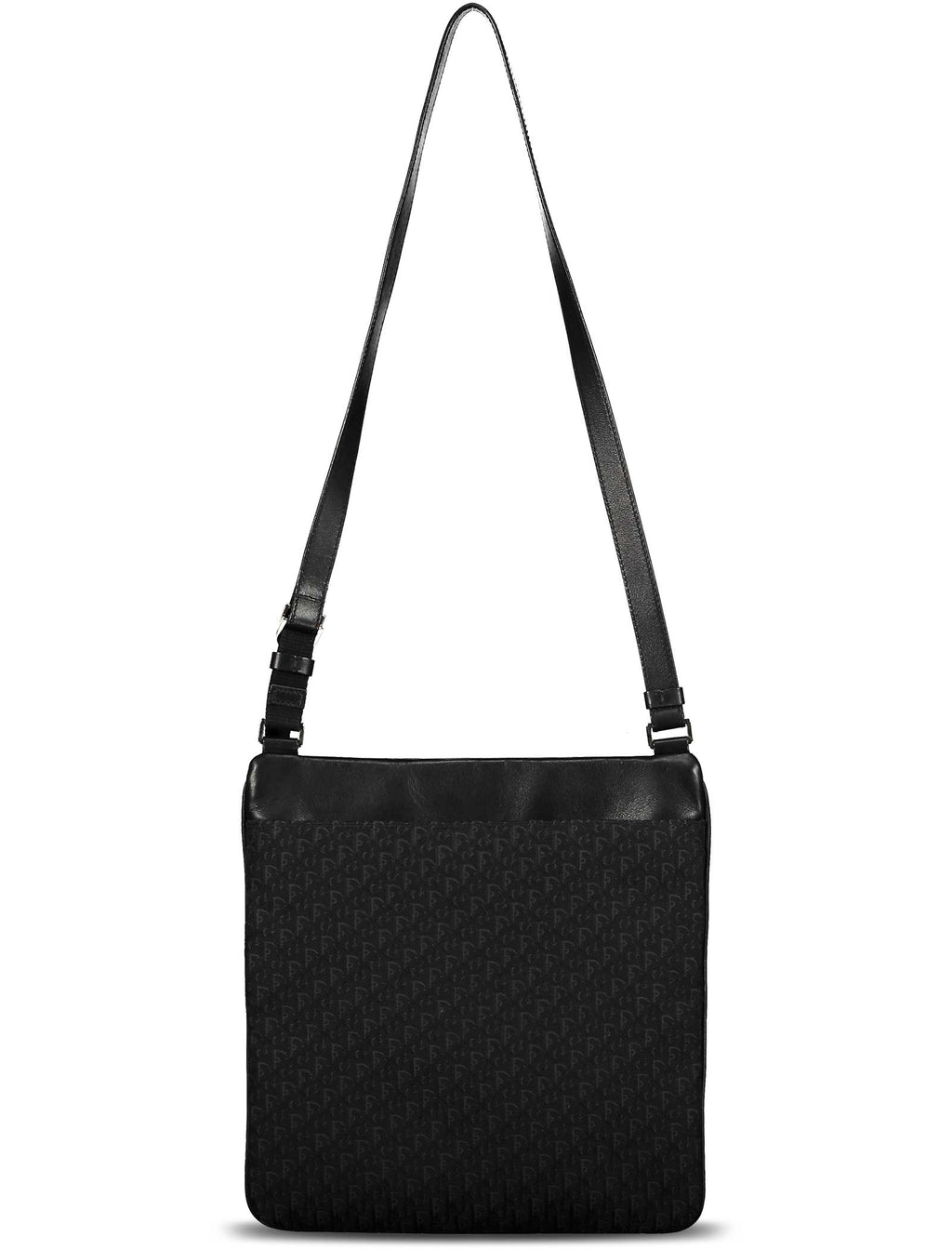 Black Trotter Monogram Crossbody Bag