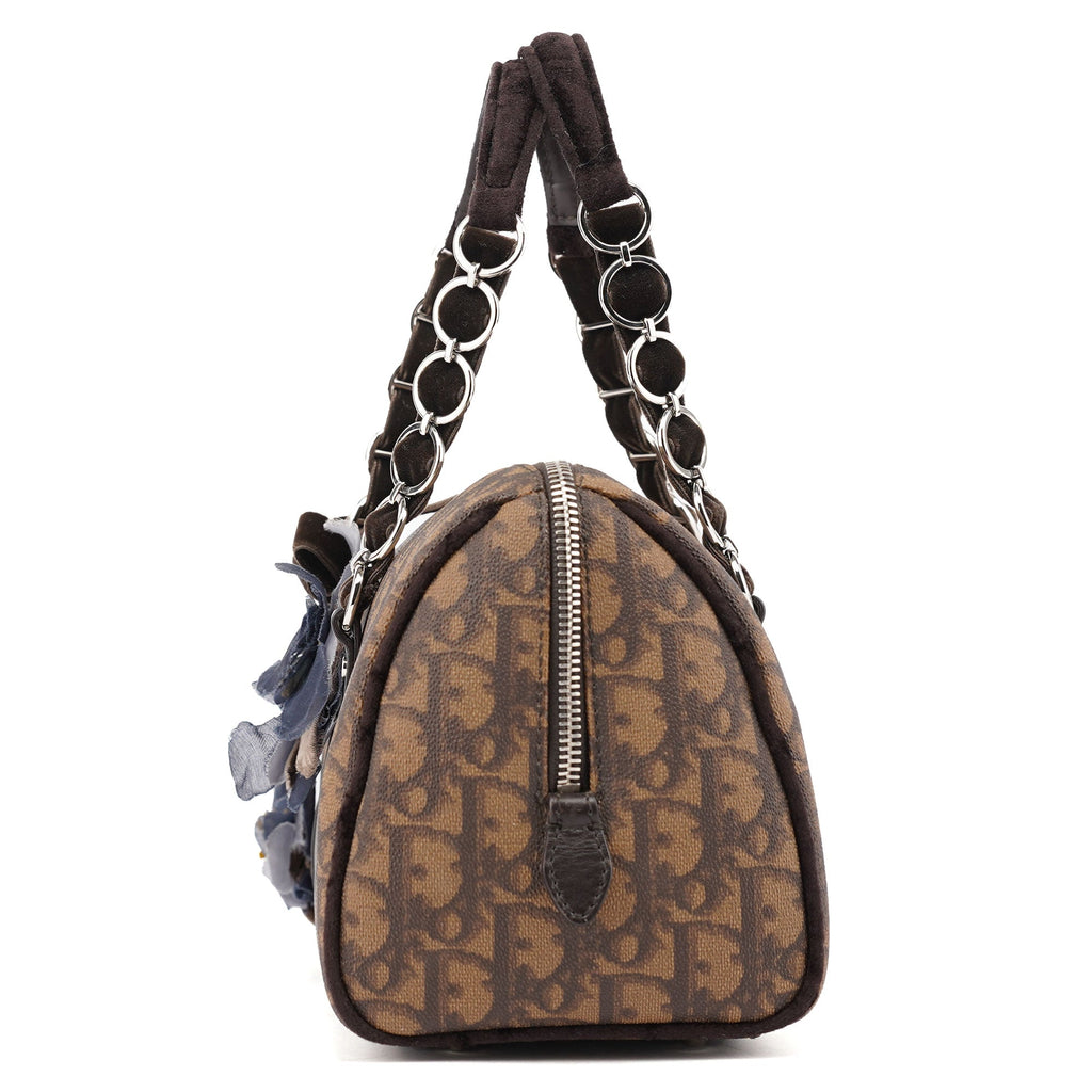 Brown Trotter Mini Boston Bag