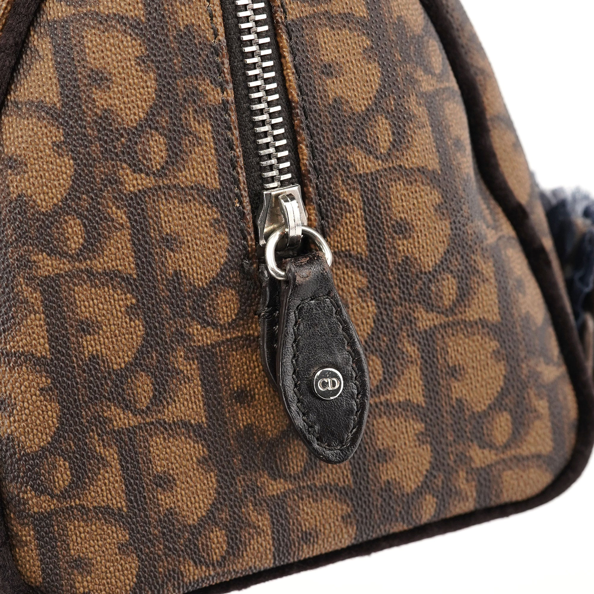 Brown Trotter Mini Boston Bag