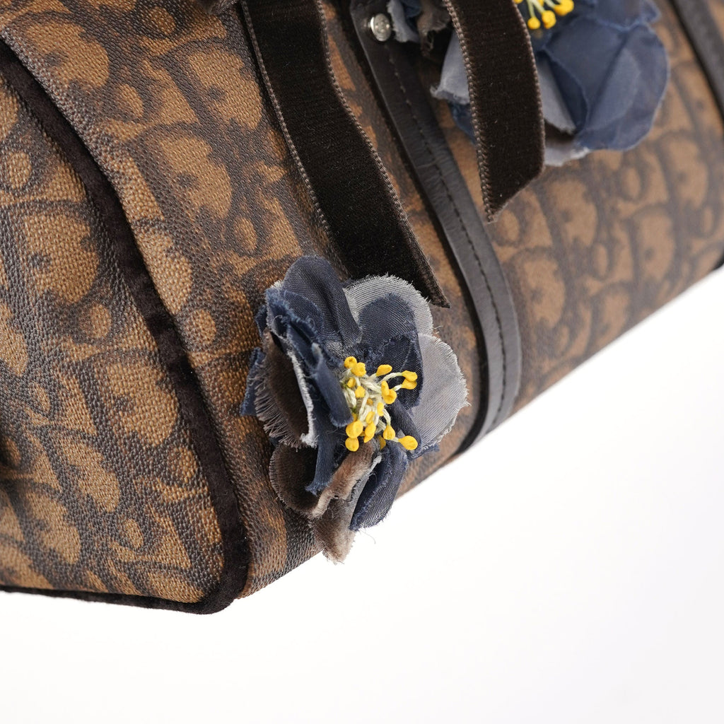Brown Trotter Mini Boston Bag