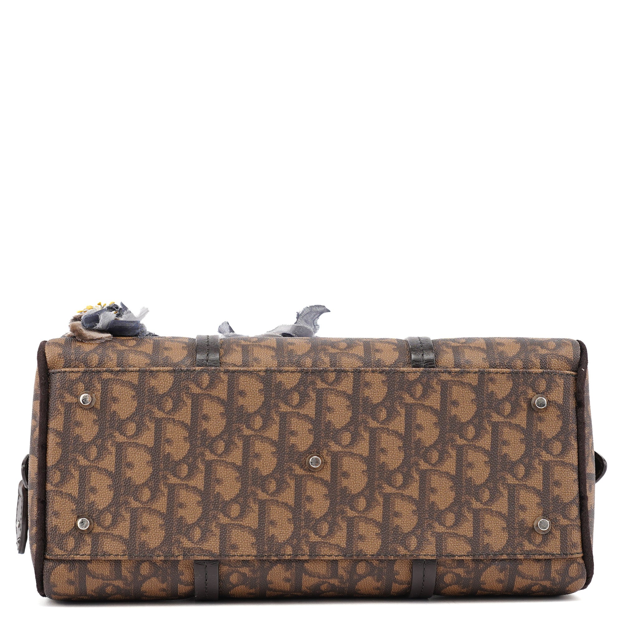Brown Trotter Mini Boston Bag