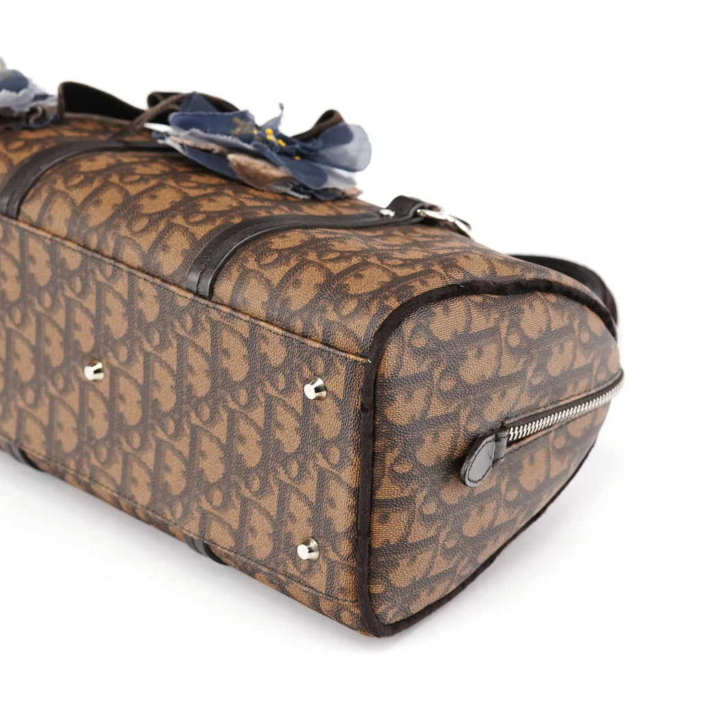 Brown Trotter Mini Boston Bag