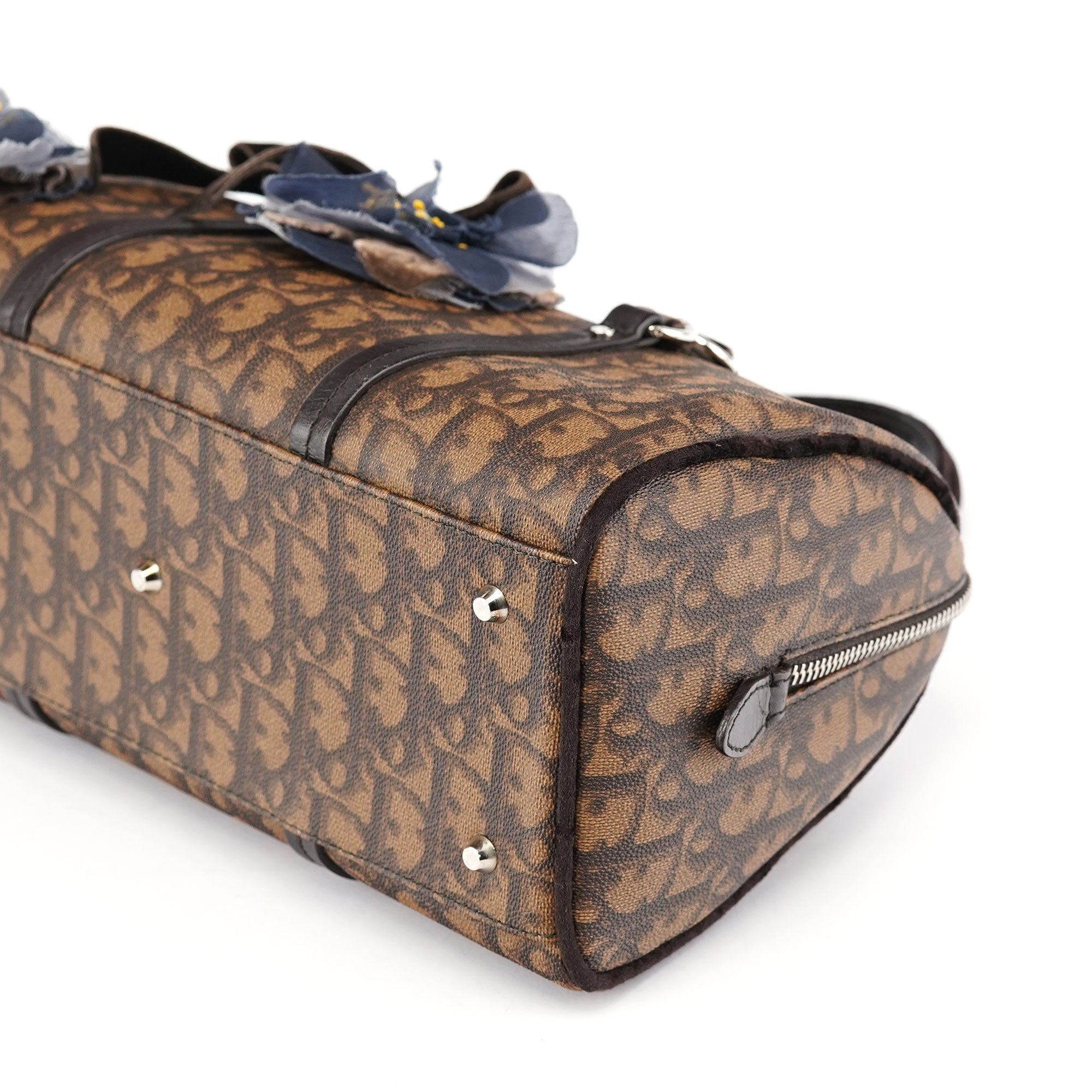 Brown Trotter Mini Boston Bag