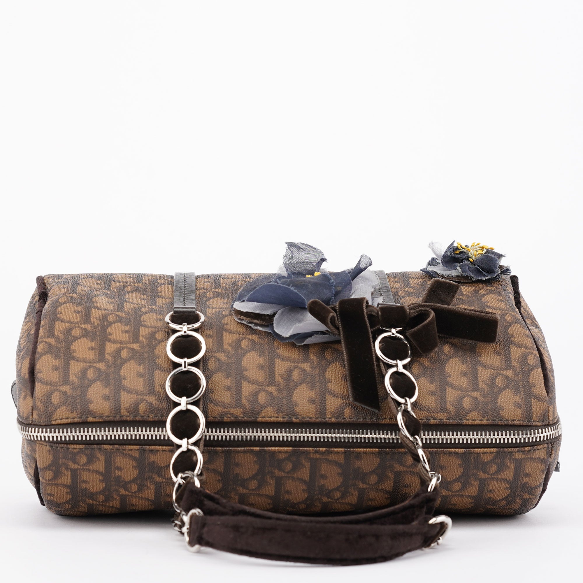 Brown Trotter Mini Boston Bag
