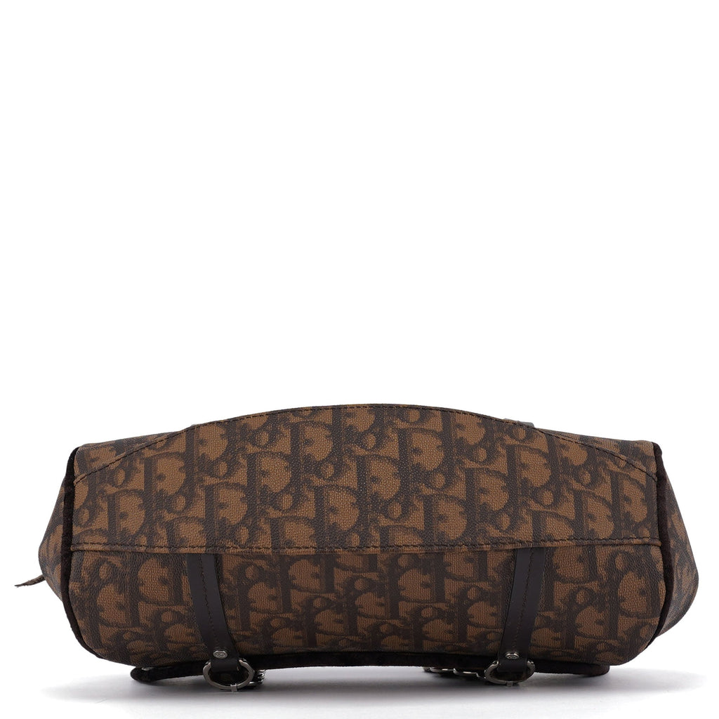 Brown Trotter Monogram Shoulder Bag