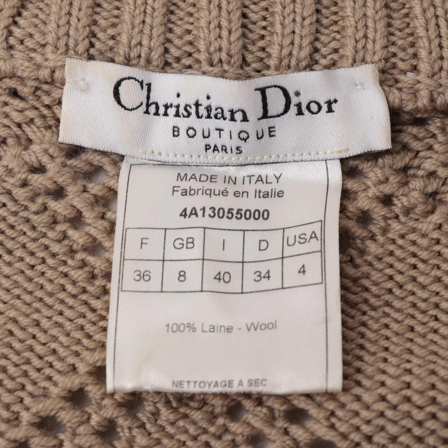 Fall 2004 Wool Zipper Turtleneck