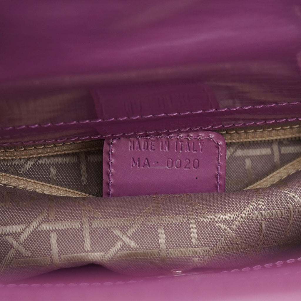 Pink Patent Leather Mini Tote Bag