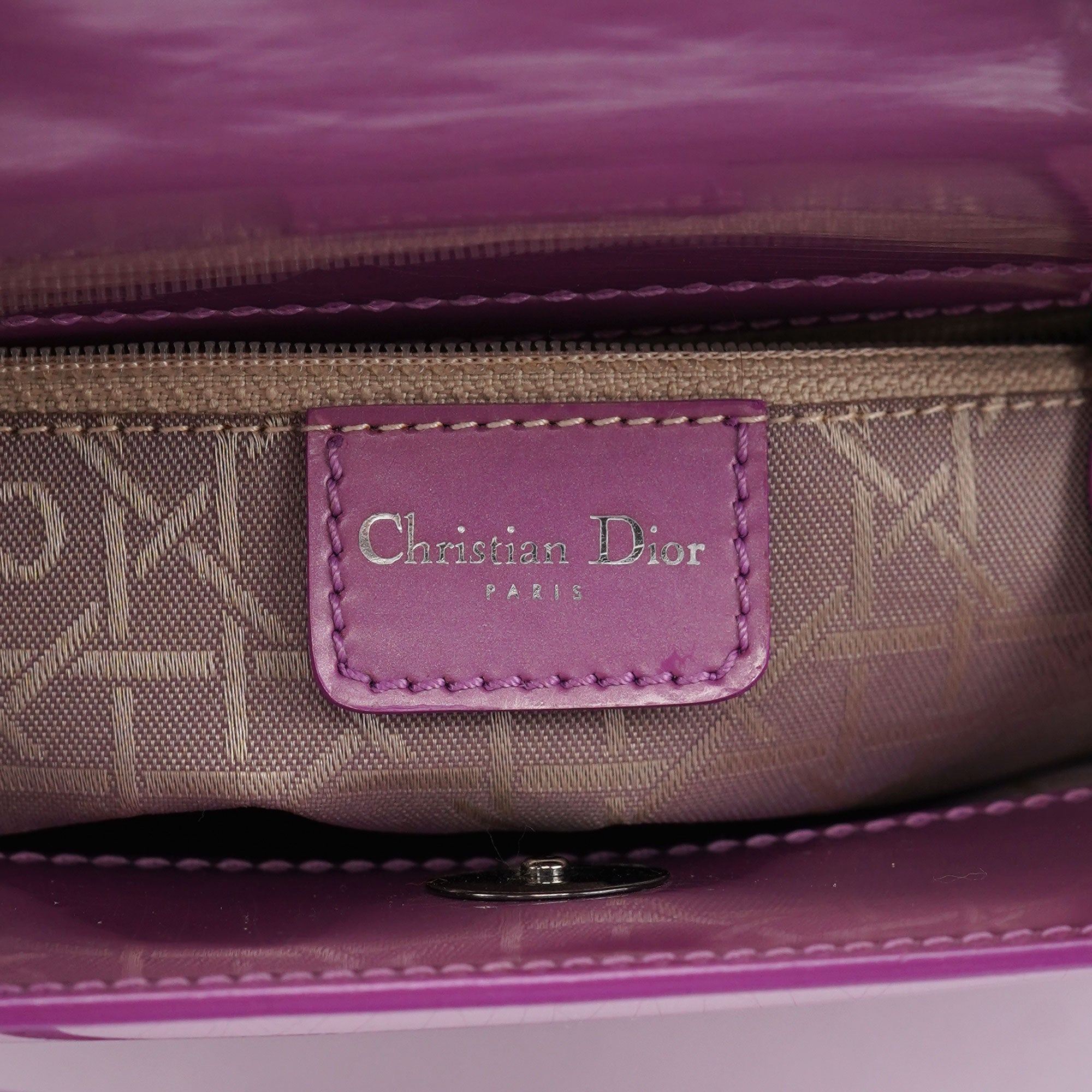 Pink Patent Leather Mini Tote Bag
