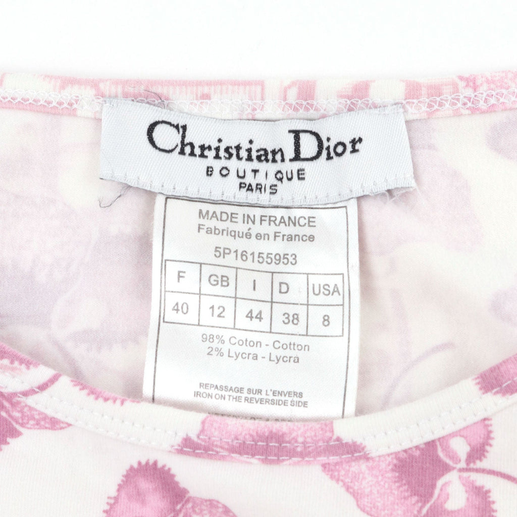 Pink Trotter Monogram Girly T-Shirt IT44