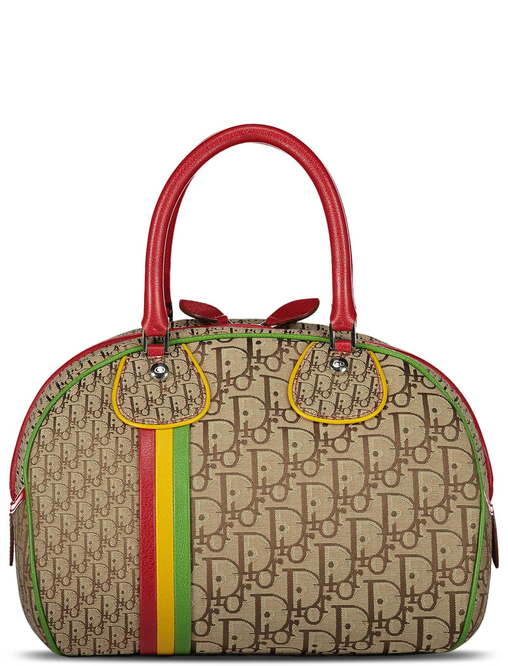 Rasta Monogram Bowling Bag