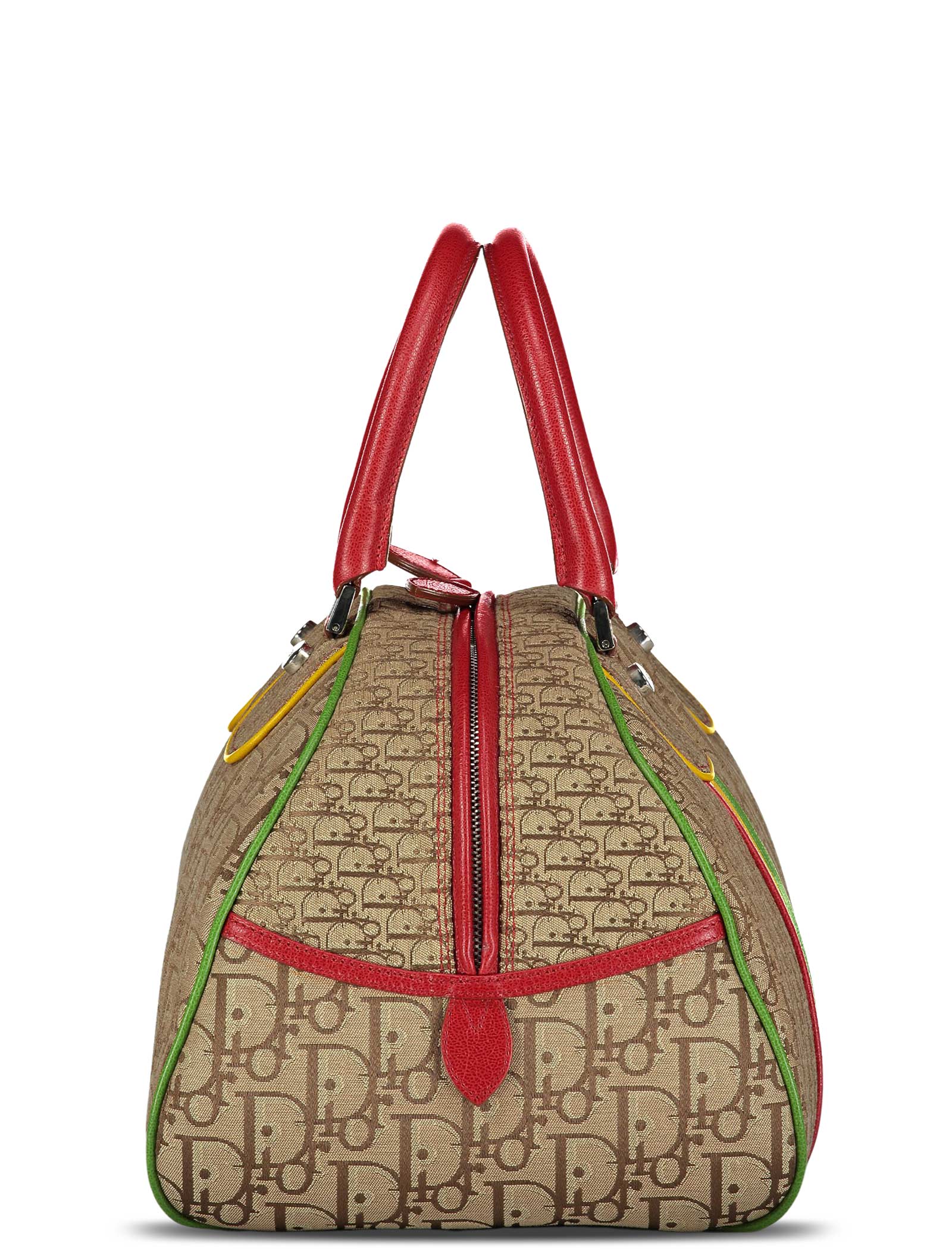 Rasta Monogram Bowling Bag