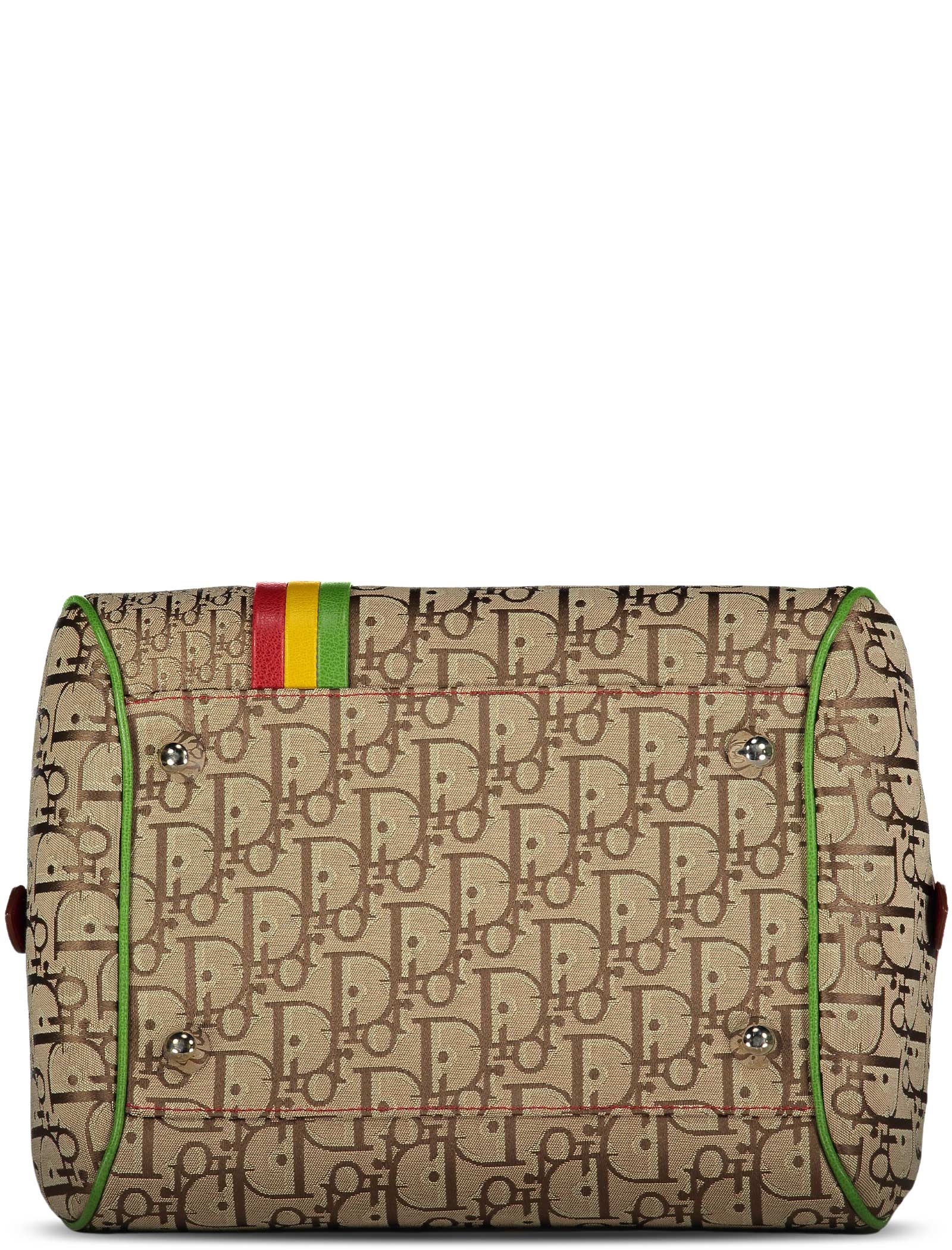 Rasta Monogram Bowling Bag