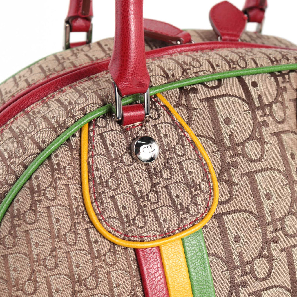 Rasta Monogram Bowling Bag