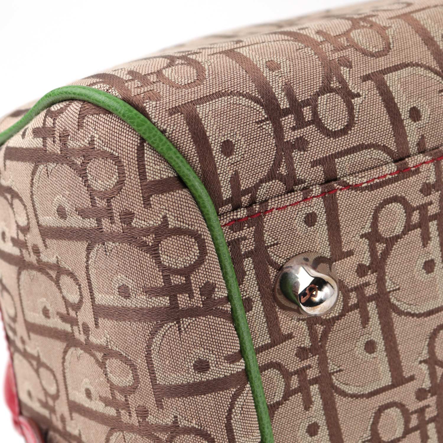 Rasta Monogram Bowling Bag