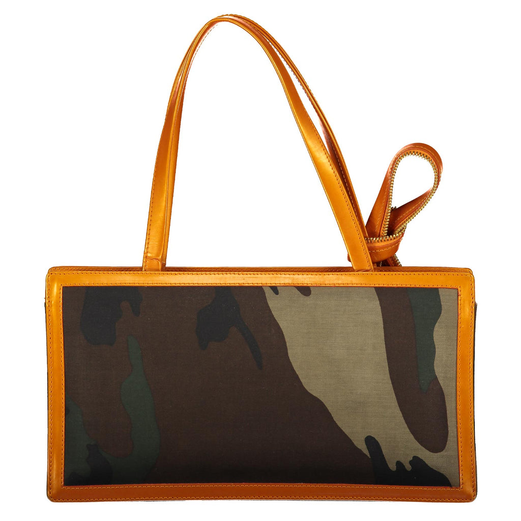 Spring 2001 Orange Camo Diorella Tote Bag