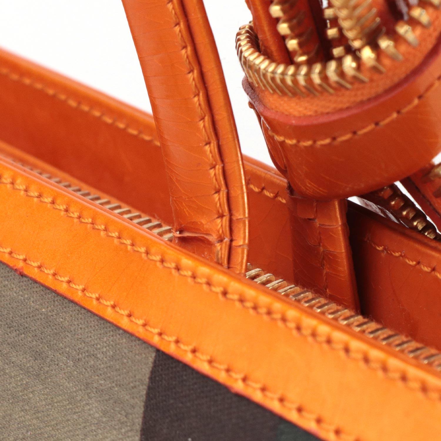 Spring 2001 Orange Camo Diorella Tote Bag