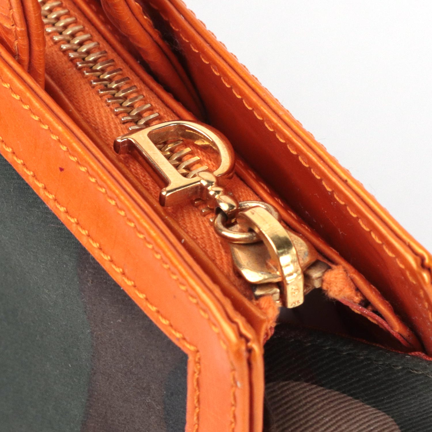 Spring 2001 Orange Camo Diorella Tote Bag