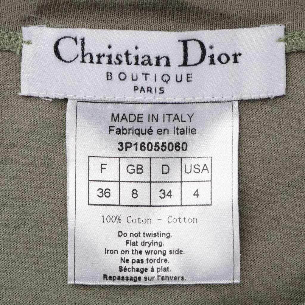 Spring 2003 Olive Lace Tank Top