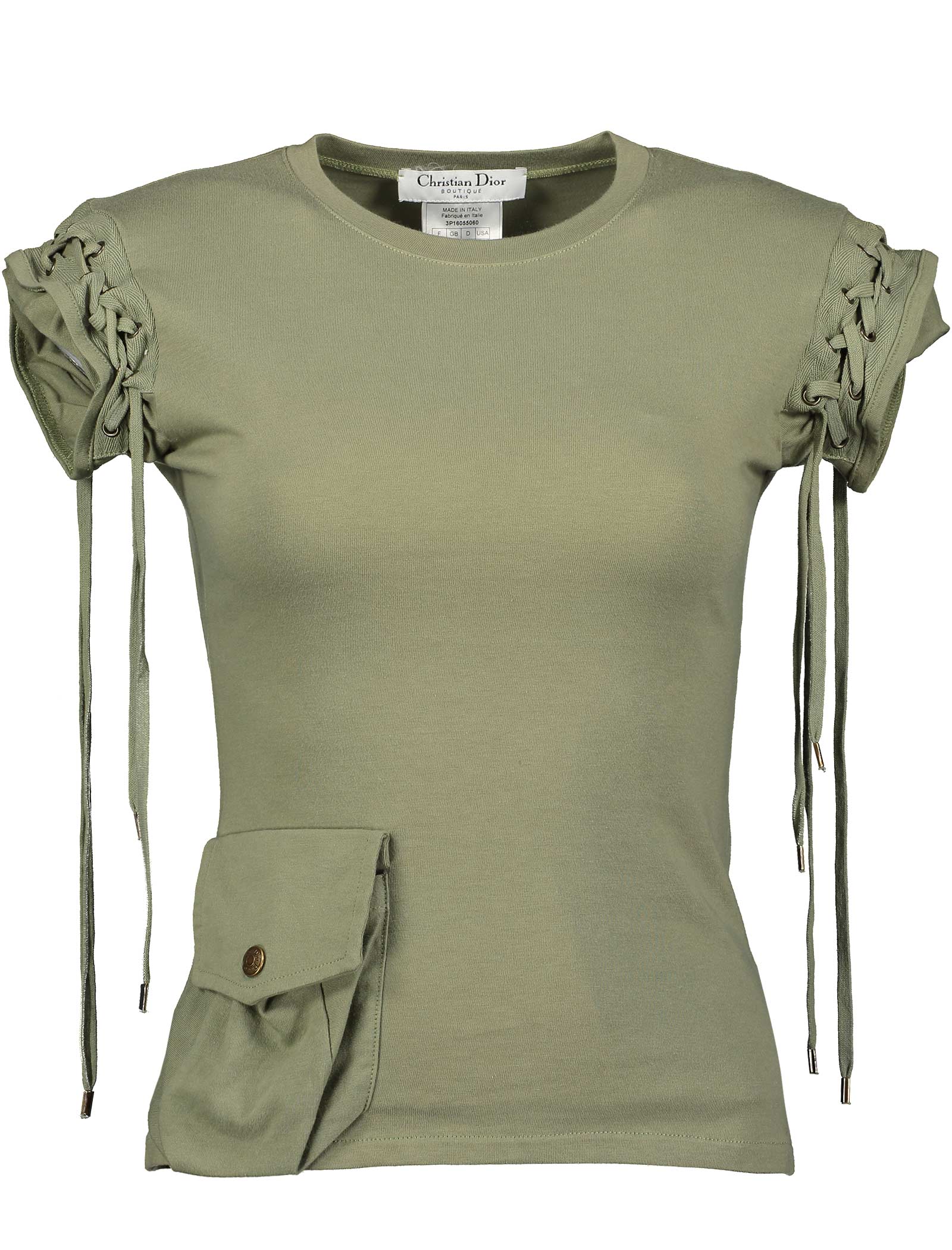 Spring 2003 Olive Lace Tank Top