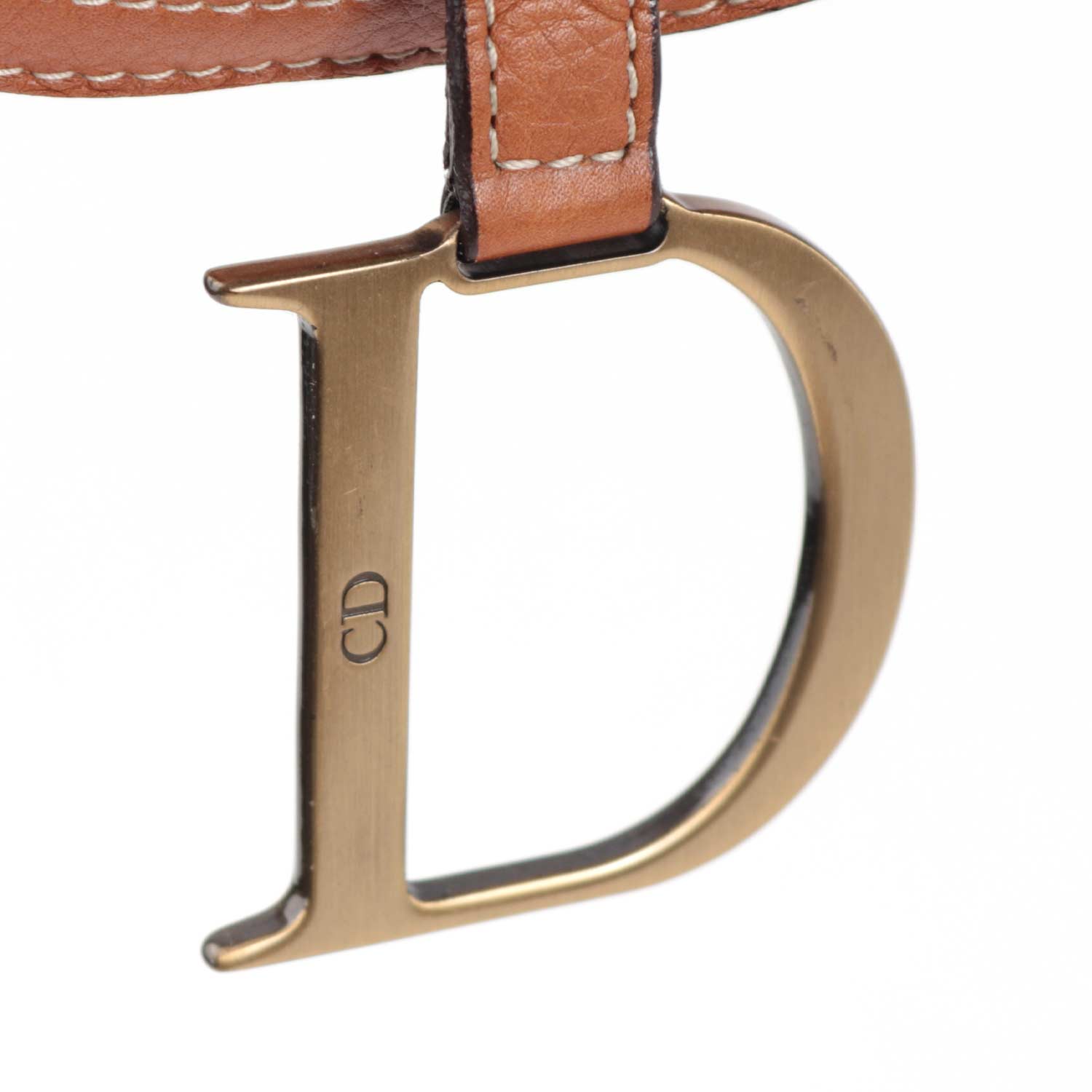 Tan Leather Saddle Bag
