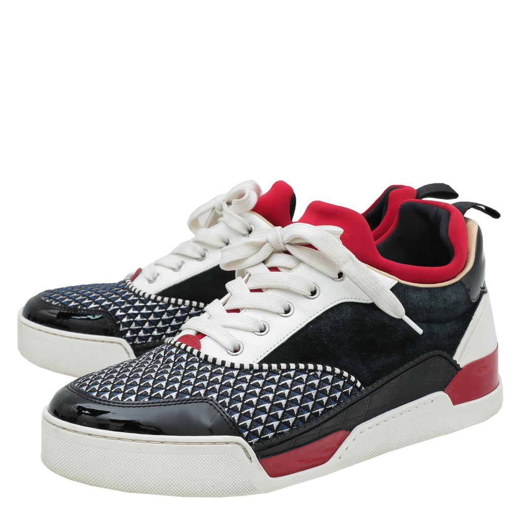 Christian Louboutin Multicolor Aurelien Flat Sneakers 42