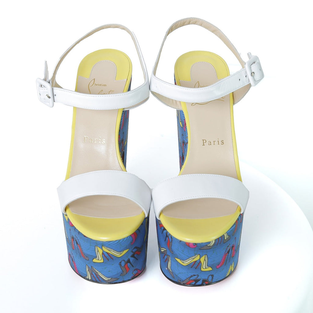 Christian Louboutin Bella Tige Sandals 38 1-2