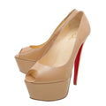 Christian Louboutin Nude Jamie 150 Pumps 38.5