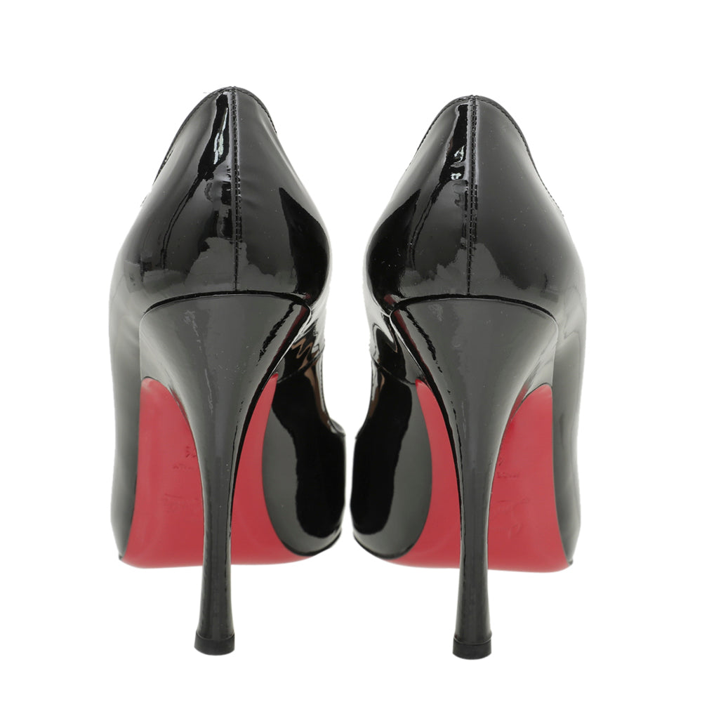Christian Louboutin Black Maryl 120 Pumps 40.5