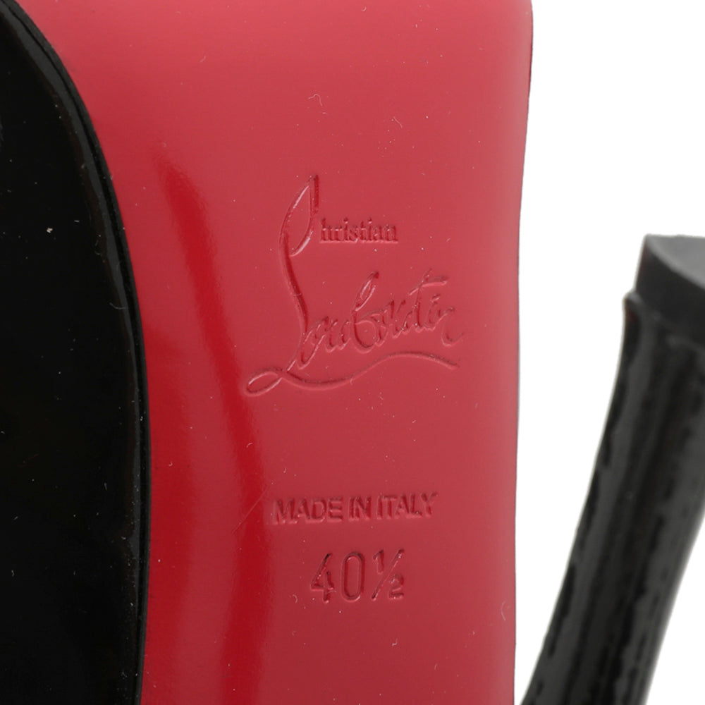 Christian Louboutin Black Maryl 120 Pumps 40.5
