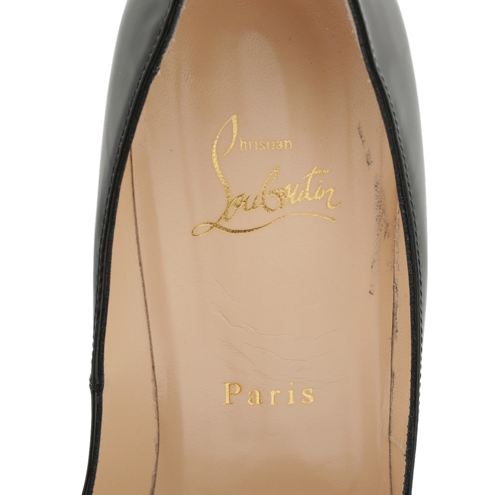 Christian Louboutin Black Maryl 120 Pumps 40.5