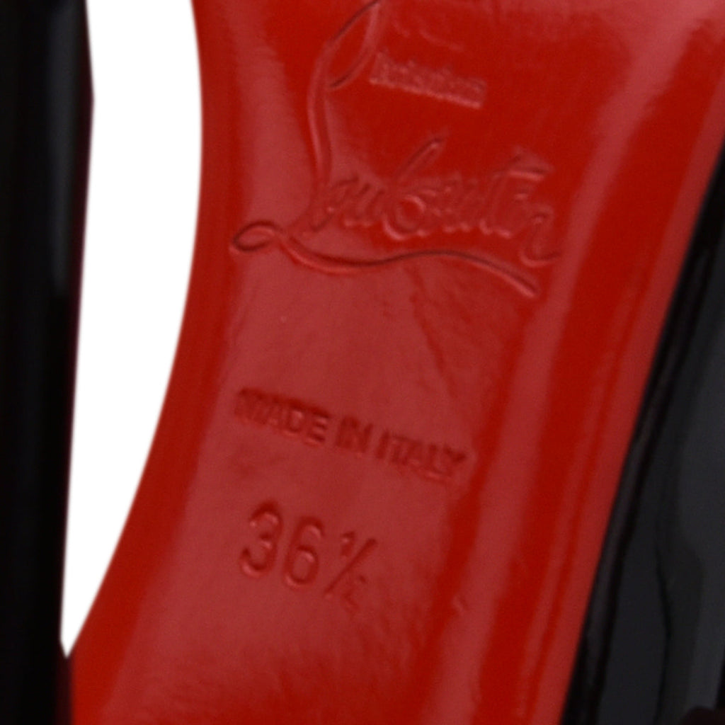 Christian Louboutin Bicolor Miss Rigidaine PVC Pump 36.5