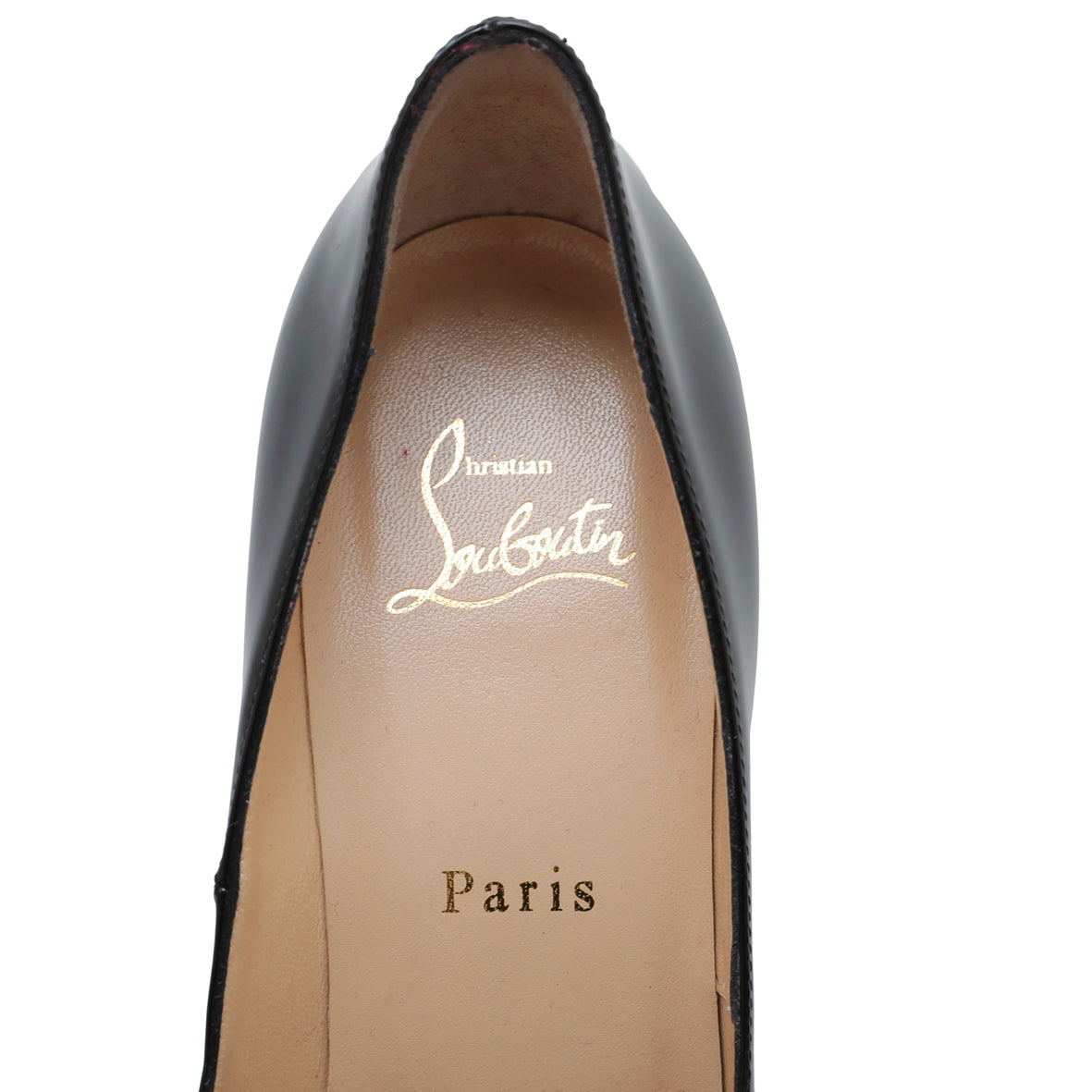 Christian Louboutin Black New Very Prive 120 Pumps 38.5