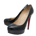Christian Louboutin Black Bianca Platform Pump 37.5