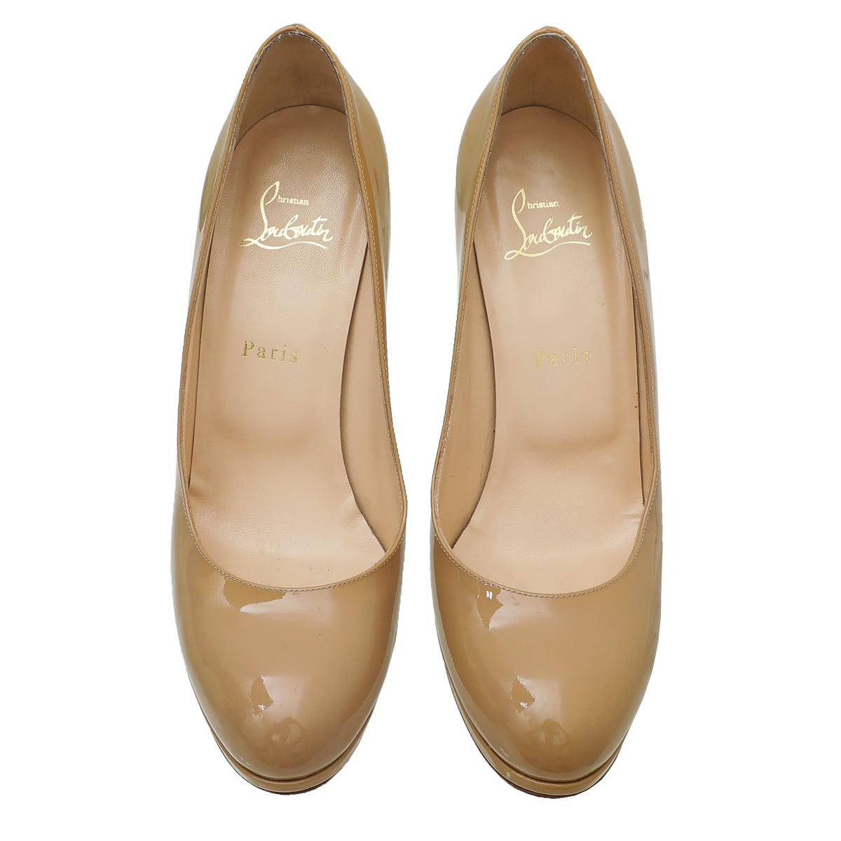 Christian Louboutin Nude New Simple Pump 39.5