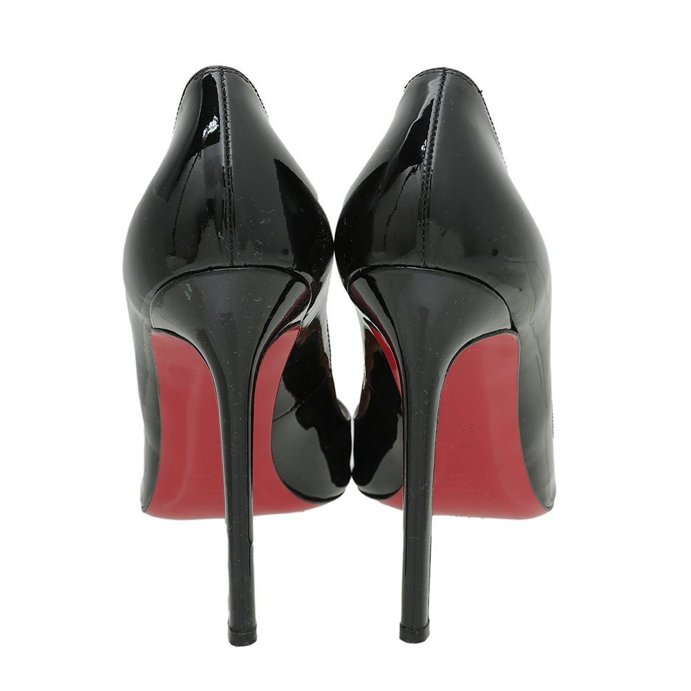 Christian Louboutin Black Pigalle 120 Pump 38.5