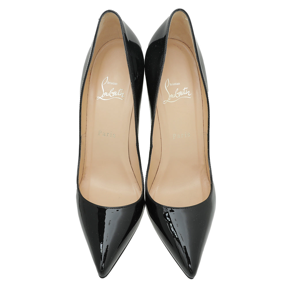 Christian Louboutin Black Pigalle 120 Pump 38.5