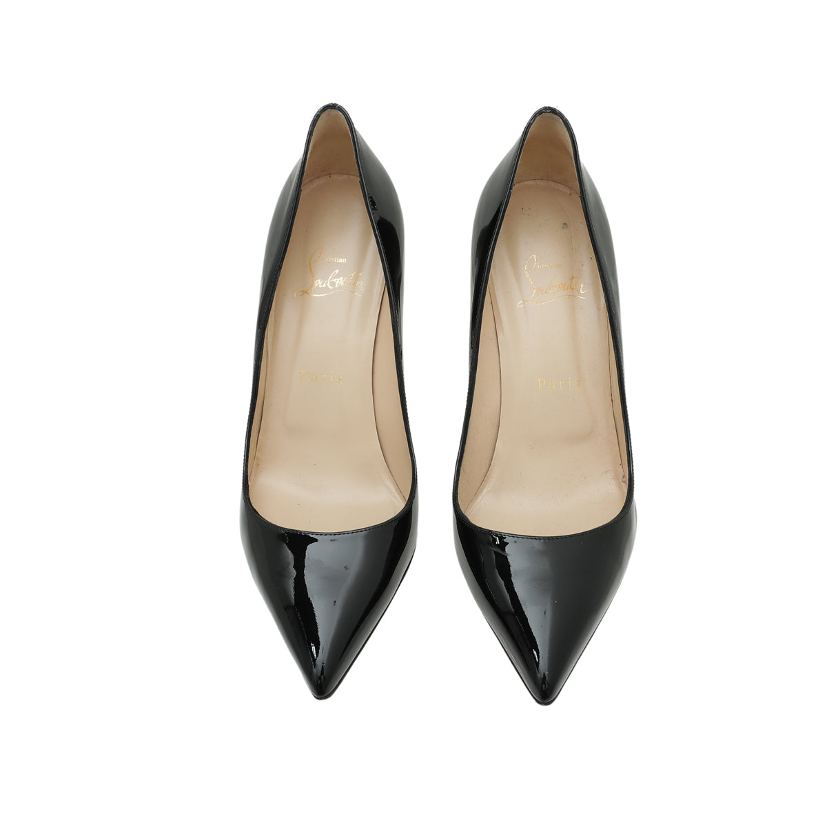 Christian Louboutin Black Pigalle 85 Pumps 38