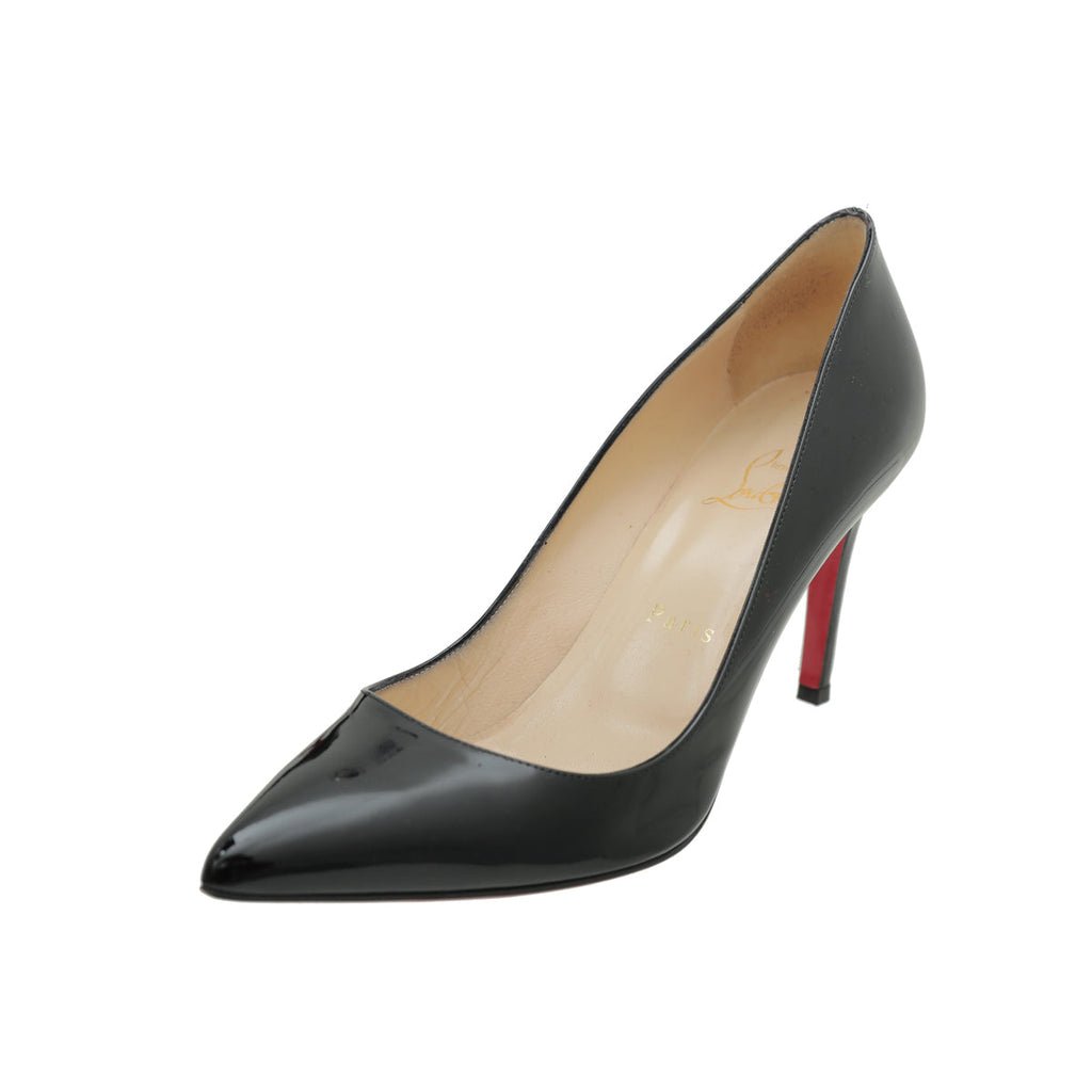 Christian Louboutin Black Pigalle 85 Pumps 38