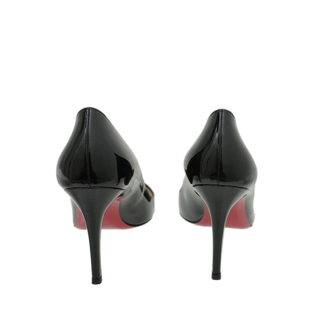 Christian Louboutin Black Pigalle 85 Pumps 38
