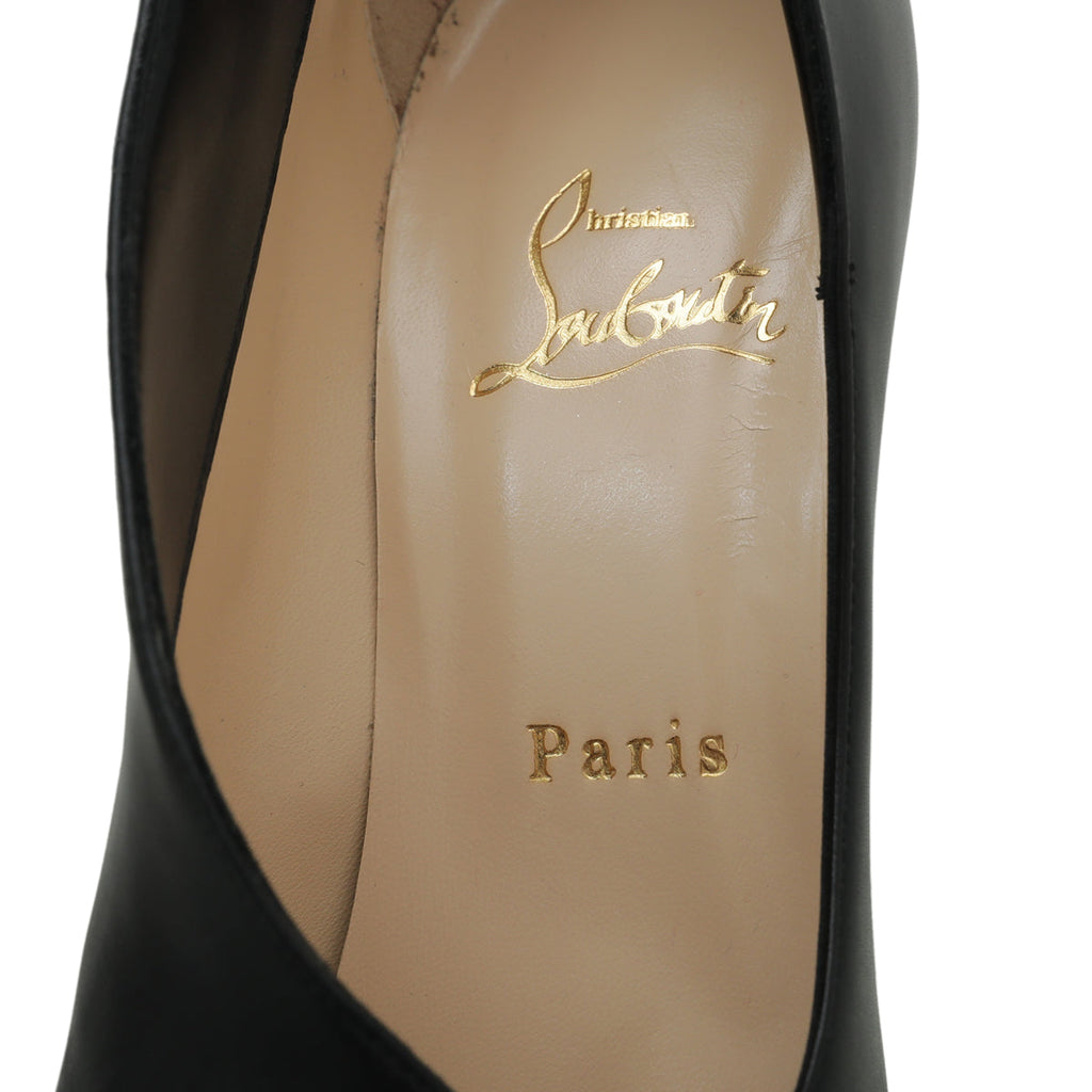 Christian Louboutin Black Vampydoly 120 Pumps 36