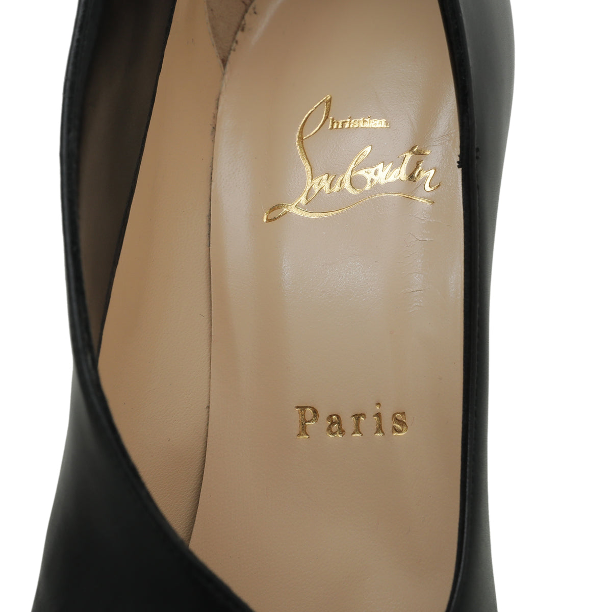Christian Louboutin Black Vampydoly 120 Pumps 36