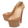 Christian Louboutin Nude Victoria 160 Pumps 37.5